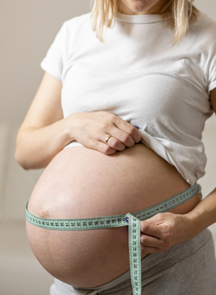  Набор веса при беременности