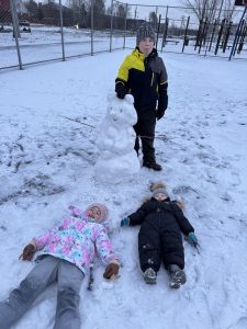 зимние забавы; рассказы школьников